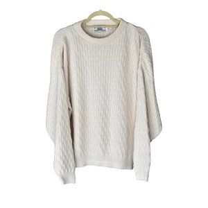 Men's Cream Crewneck Sweater